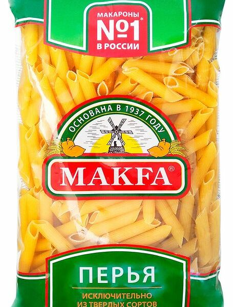 Макароны Makfa перья, 450г