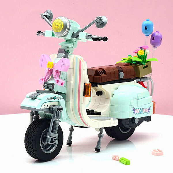 Конструктор LOZ 1117_MK Конструктор Мотоскутер