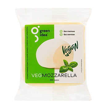 Пищевой продукт на основе крахмала Green Idea со вкусом сыра Моцарелла