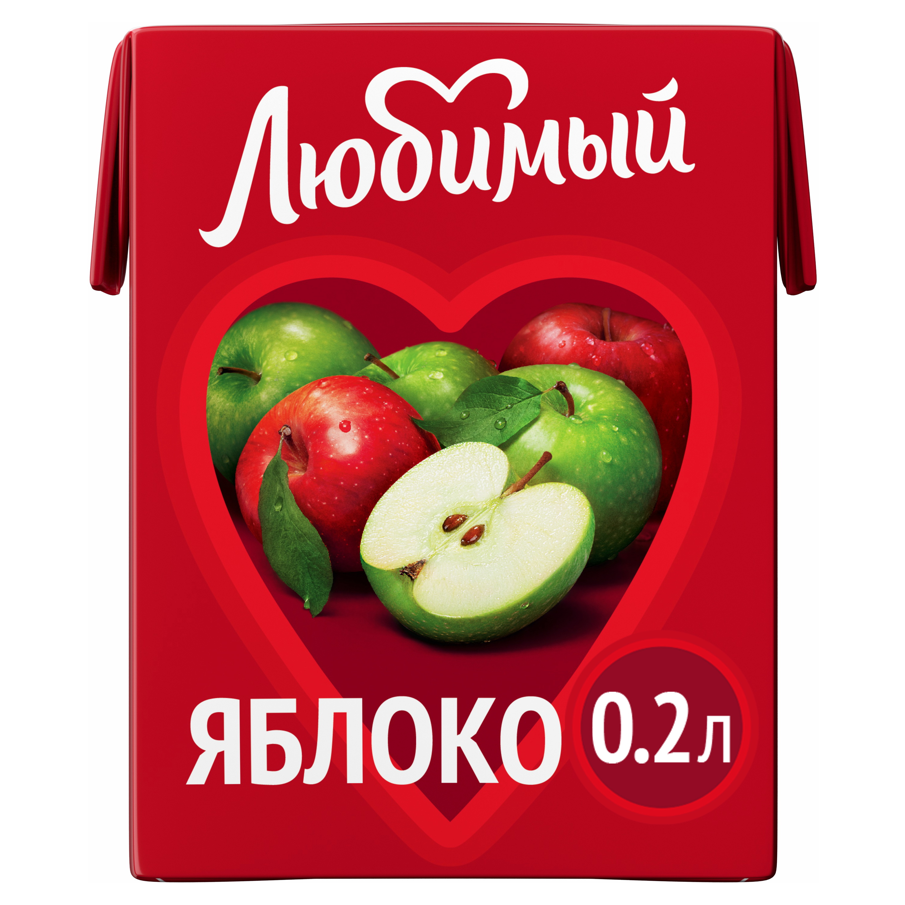 

Нектар Любимый Яблоко 0.2 л