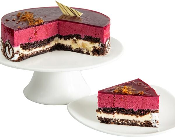 Торт Ресторанная коллекция Черносмородиновый замороженный 1кг