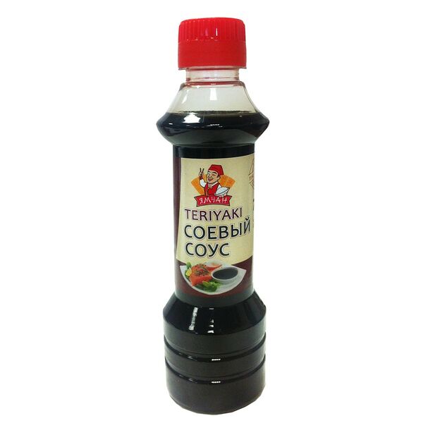 Ямчан Соусы соевые столовые :соус соевый ТЕРИЯКИ  (бут.ПЭТ 205мл)