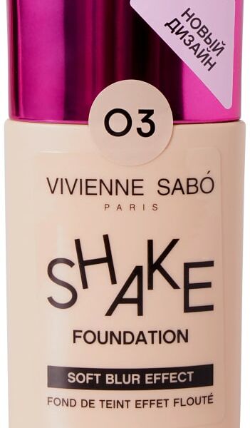 Тональный крем Vivienne Sabo Shakefoundation Soft blur Effect Тон 03 25мл