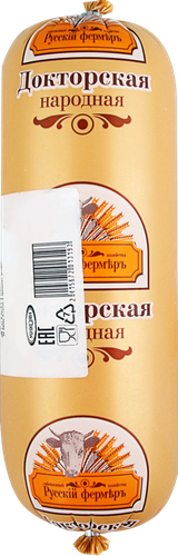 

Колбаса вареная МИКОЯН Русский Фермеръ Докторская Народная, весовая