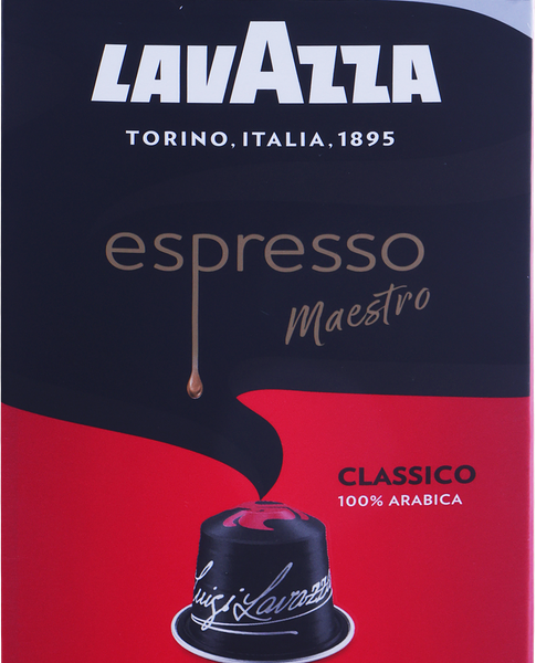 Кофе молотый в капсулах LAVAZZA Espresso Classico натуральный жареный, 10кап