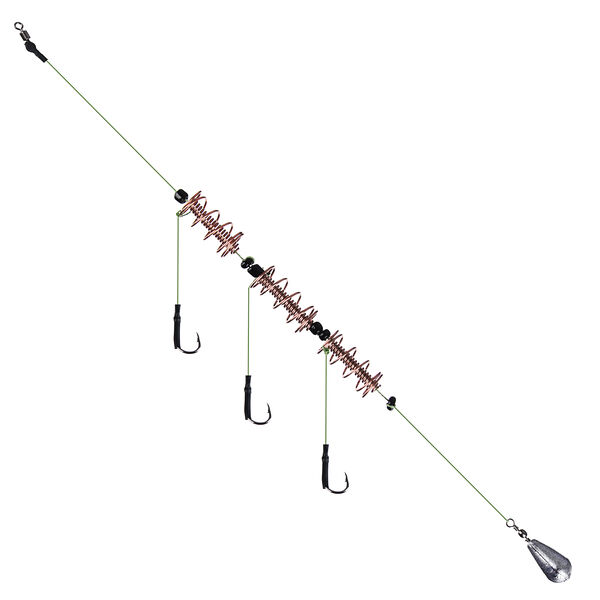 Azor fishing набор снастей 3шт, фидерная с эффектом самоподсечки 