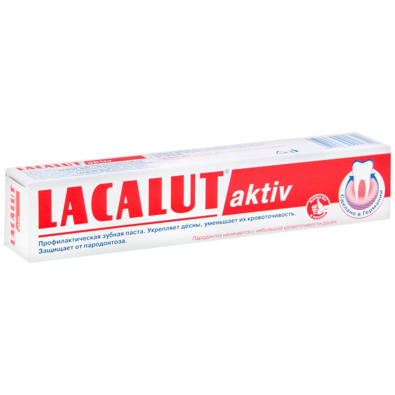 

Зубная паста Lacalut Aktiv 50 мл