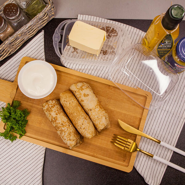 Блинчики с мясом