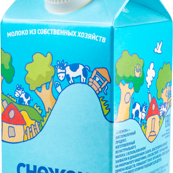 Снежок Деревенское Молочко 2.5%