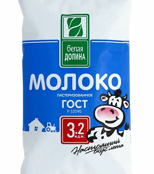 Молоко Белая Долина