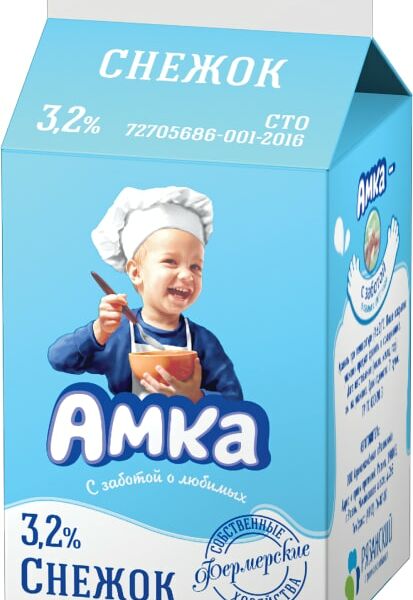 Снежок Амка 3.2% 450г