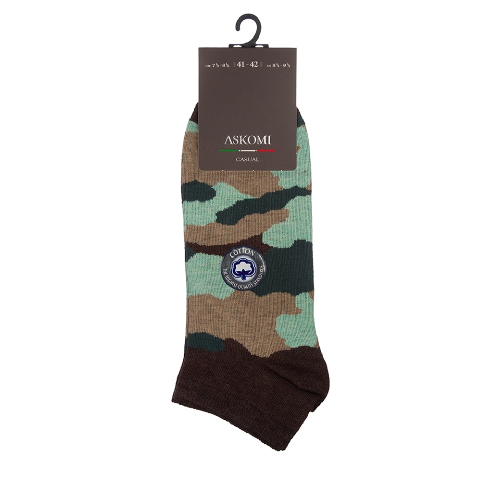 

Носки мужские Casual цвет коричневый, Askomi, р. 41-42, Россия