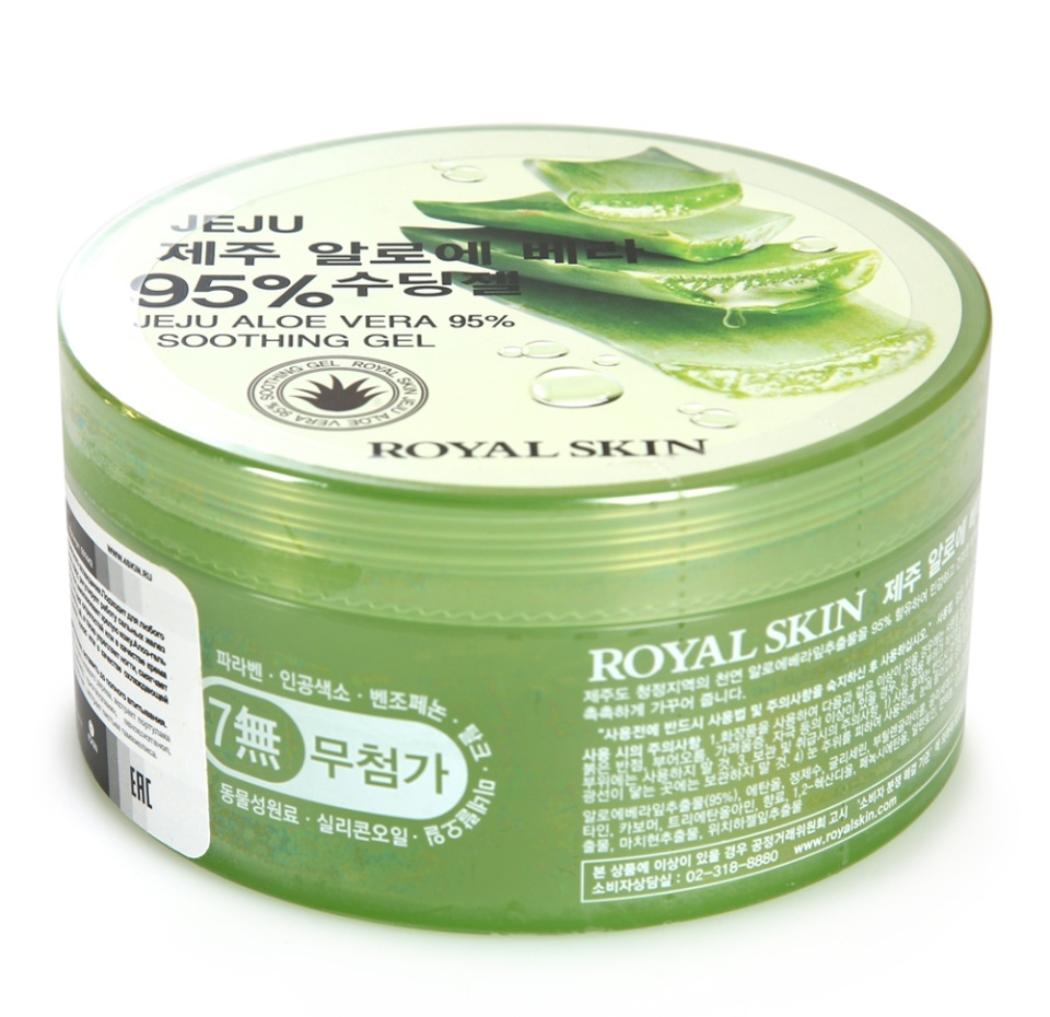 

Гель для лица и тела Royal Skin многофункциональный Алоэ Вера 300 мл