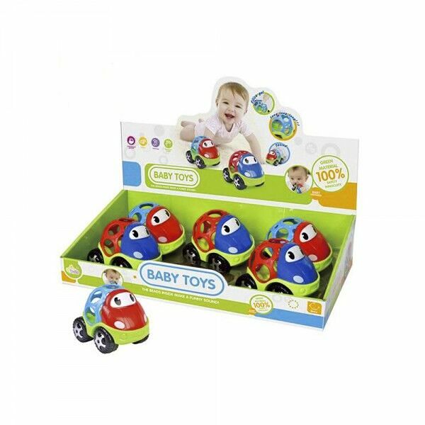 Baby Toy: Игрушка-Погремушка АВТОМОБИЛЬЧИК в ассорт. (1006805)