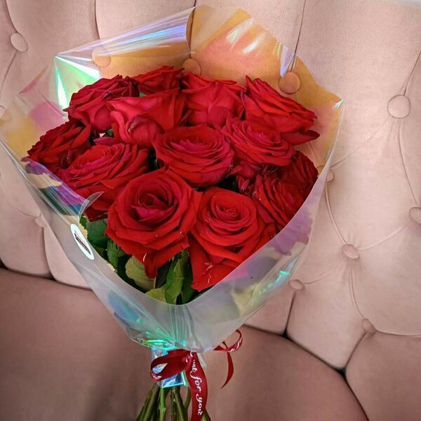 Букет красных роз