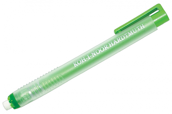 Ластик механический Koh-I-Noor в футляре, 13 см, цвет в ассортименте