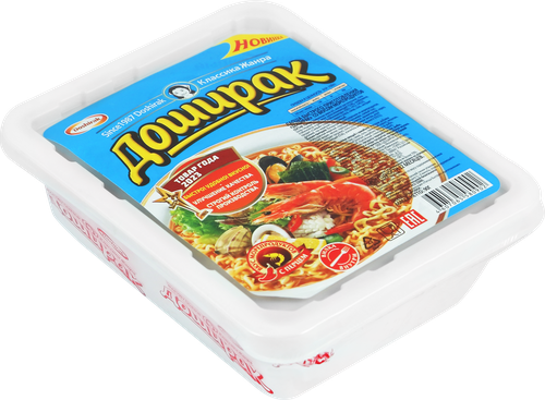 

Лапша быстрого приготовления Доширак Классика жанра Морепродукты 90 г