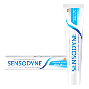 Зубная паста Sensodyne Ежедневная Защита мягкая мята 65 г