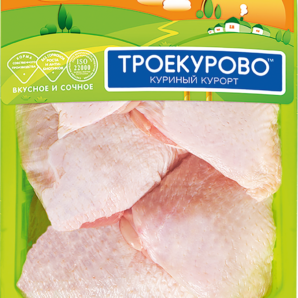 Бедро цыплёнка-бройлера охлаждённое Троекурово