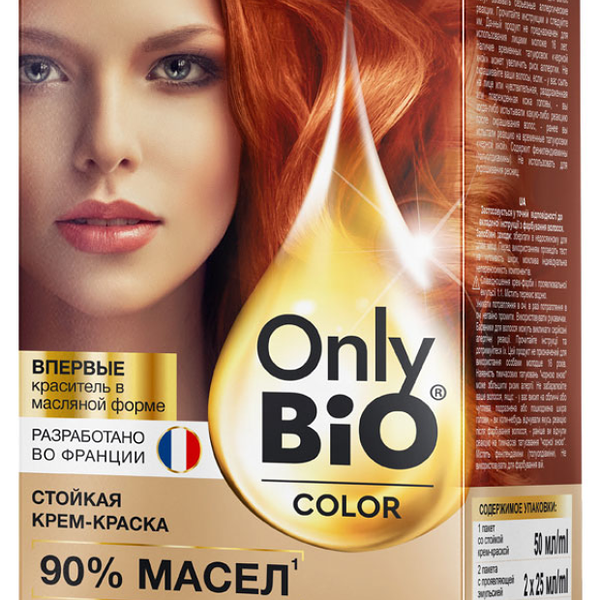 Крем-краска для волос стойкая Only Bio Color 5.46 Медно-рыжий