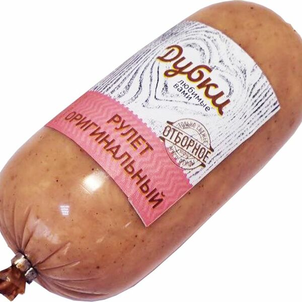 Рулет Дубки Оригинальный копчено-вареный 500г