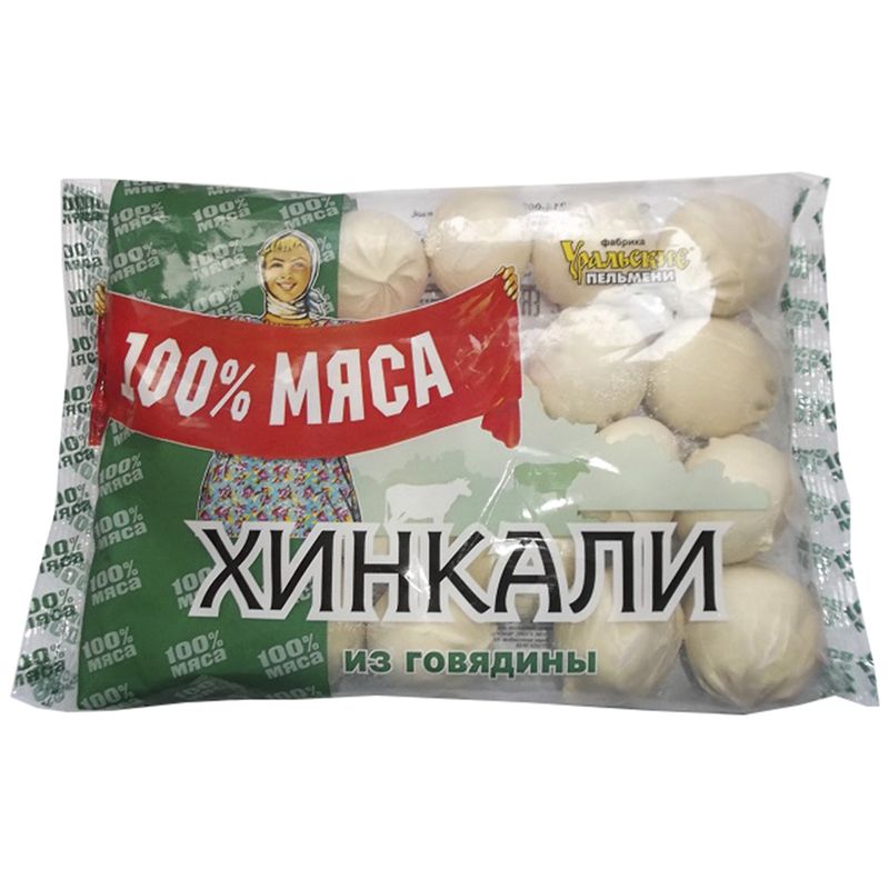 

Хинкали Уральские пельмени 100% мяса 900 г