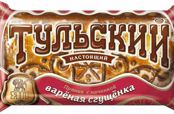 Пряник Ясная Поляна Тульский с начинкой варёная сгущёнка, 140г