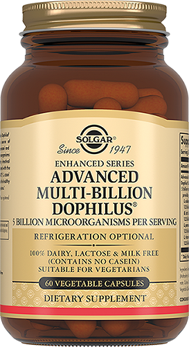 Solgar Advanced Multi-Billion Dophilus капсулы, 60 штук