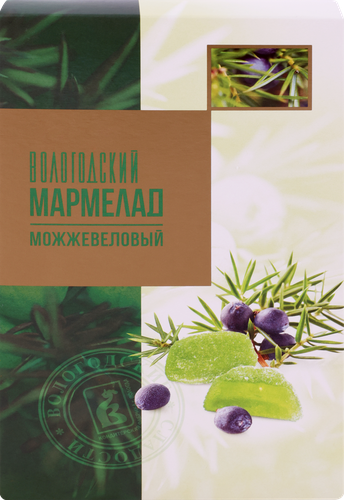

Мармелад КФ ВОЛОГДА Можжевеловый, 280г