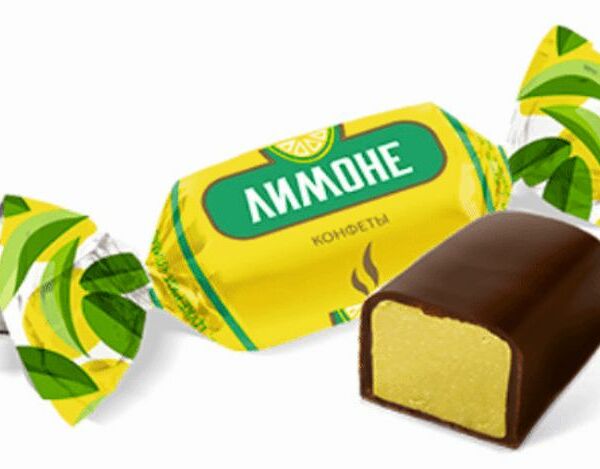 Конфеты Konti Лимоне в мягкой карамели