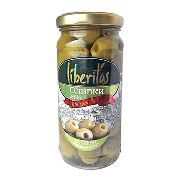 Оливки Liberitas зеленые без косточки 240 г, Испания