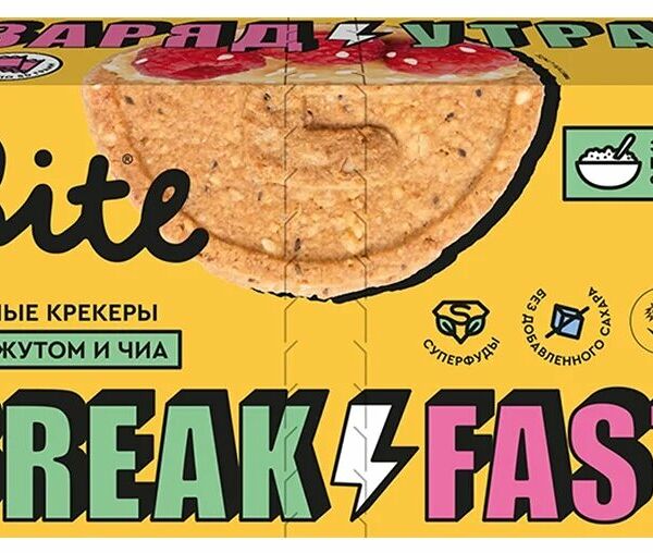 Крекеры овсяные Take a Bite с кунжутом и чиа