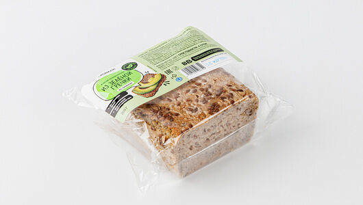 Изделие х/б из зеленой гречки на закваске 