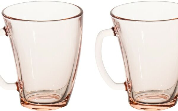 Набор кружек Luminarc Шейп розовая 320мл*2шт