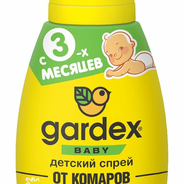 Спрей от комаров Gardex Baby детский 75 мл