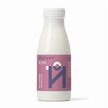 Йогурт питьевой безлактозный «Малина» 2.5%, «Братья Чебурашкины»