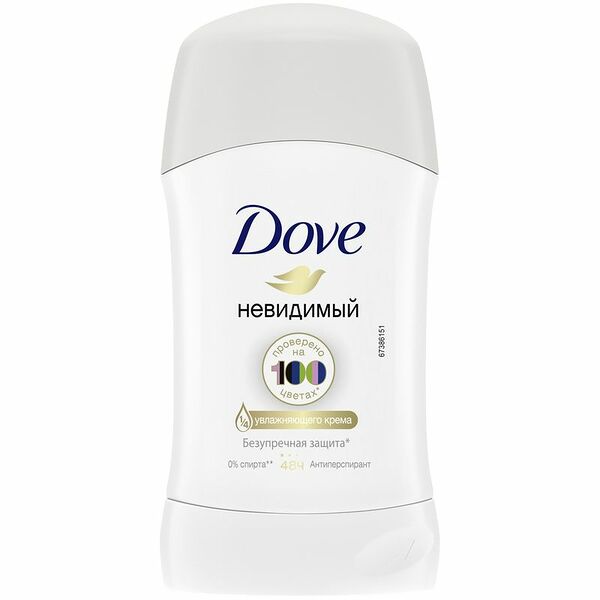 Антиперспирант Dove Невидимый стик женский