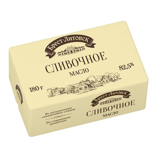Масло Брест-Литовск сливочное 82,5%
