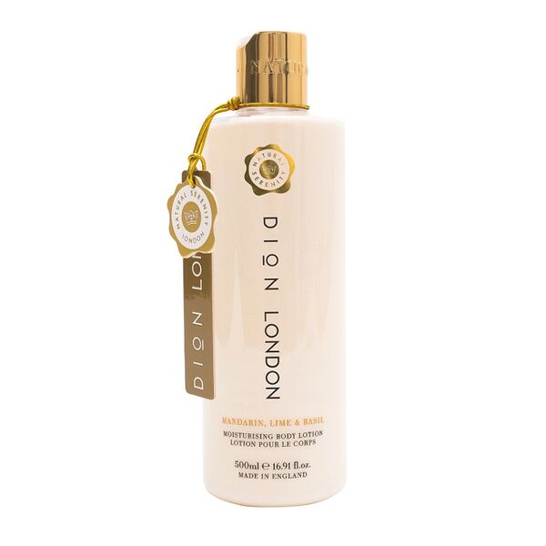 Лосьон для тела Dion London с ароматом мандарина, лайма и базилика и витамином Е 500 мл, Великобритания
