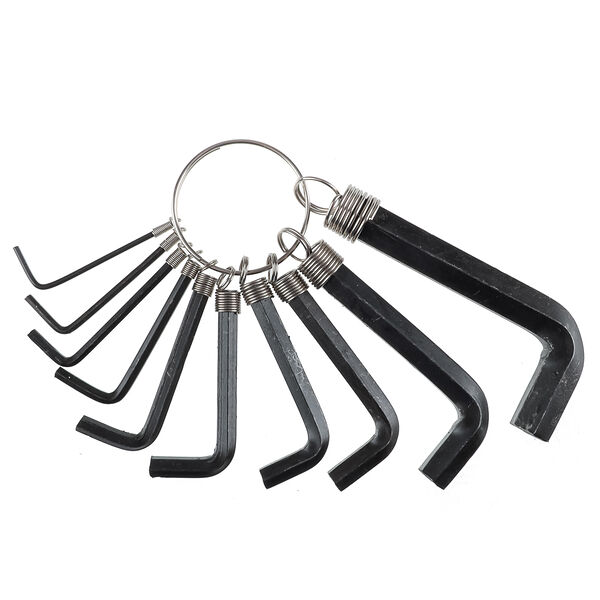 Набор шестигранников Ермак hex 1.5 - 10мм, 10шт. в пакете jf2296b