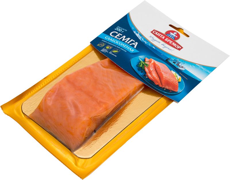 

Семга Санта Бремор филе-кусок слабосоленая 200 г