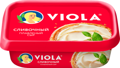 Сыр плавленый Viola сливочный 50%