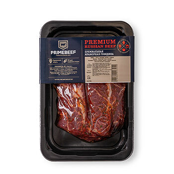 Барбекю-стейк из мраморной говядины Праймбиф, 390 г