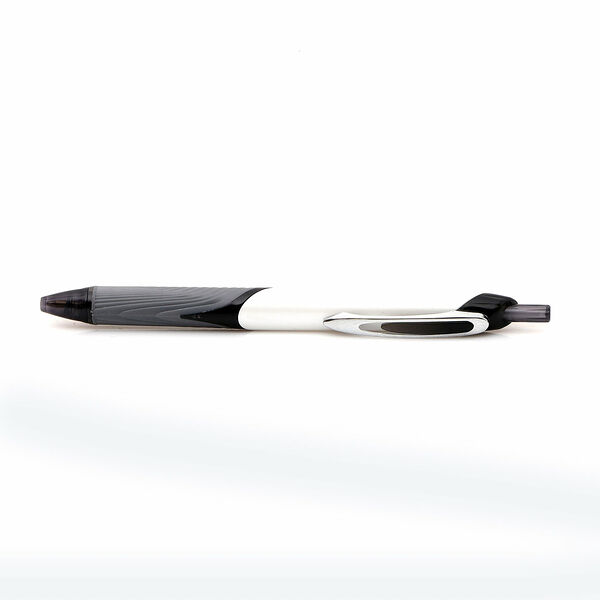 Ручка автоматическая АШАН Красная птица гелевая черная, 0,7 мм