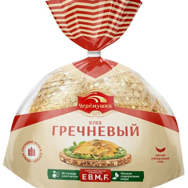Хлеб Черемушки Гречневый нарезка 300г