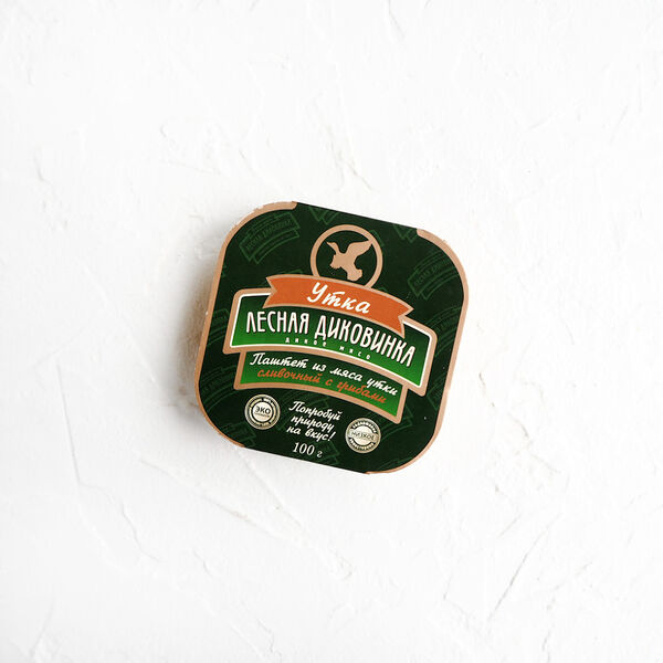 Паштет из мяса утки с грибами