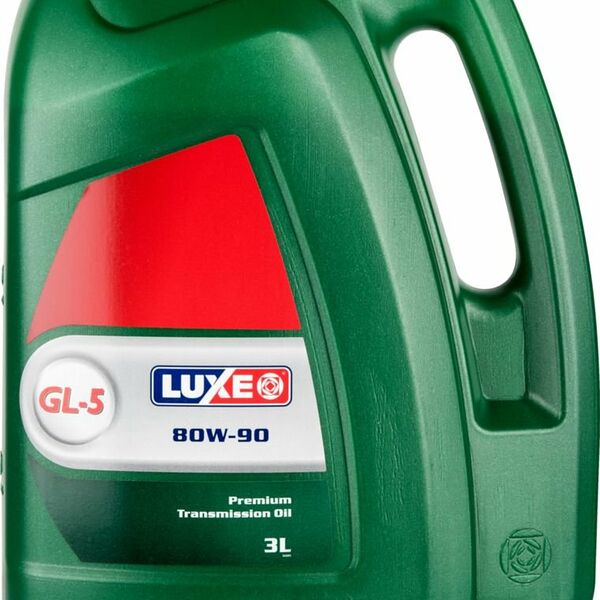 Трансмиссионное масло минеральное 80W-90 Luxe GL-5, 3 л