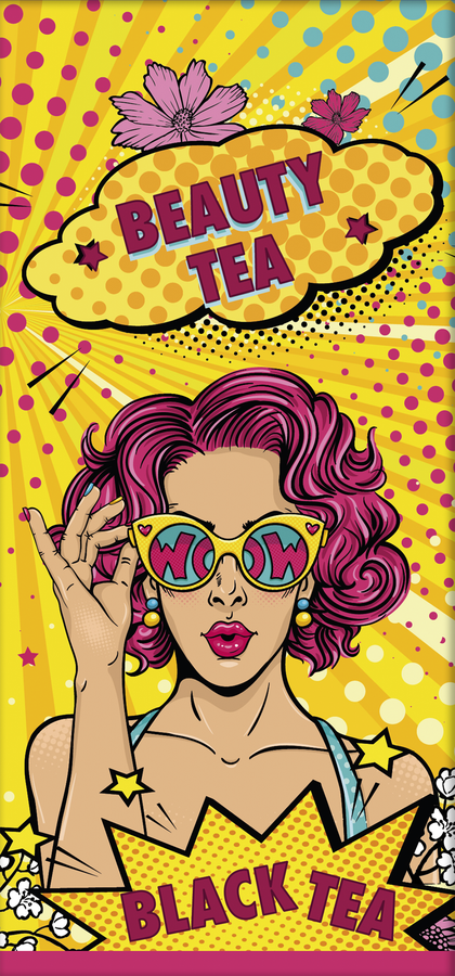 

Чай черный TeaTale Beauty Tea Hot Pink, листовой, 100г
