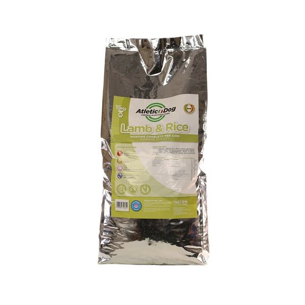 Корм сухой для собак NECON с нормальной активностью, с ягненком и рисом