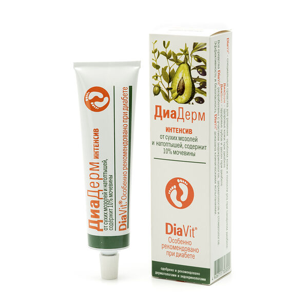 Диадерм интенсив 75 мл крем от сухих мозолей и натоптышей
